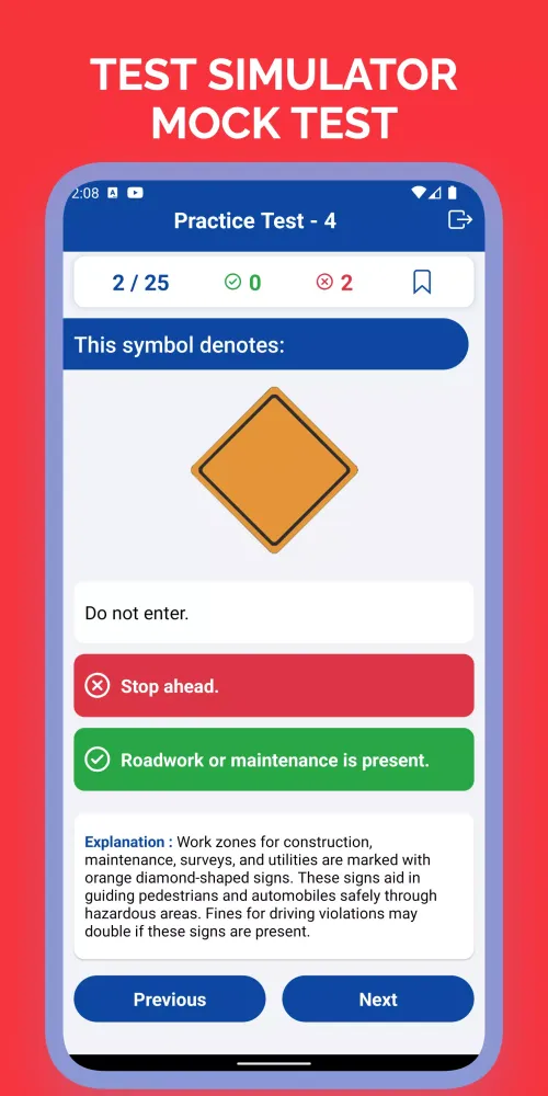 Connecticut CT DMV Permit Test應用截圖