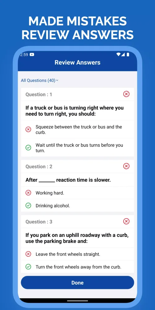 Connecticut CT DMV Permit Test應用截圖