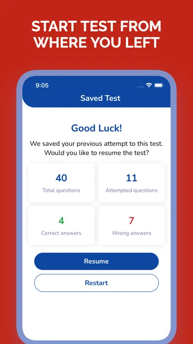 Delaware DE DMV Permit Test स्क्रीनशॉट