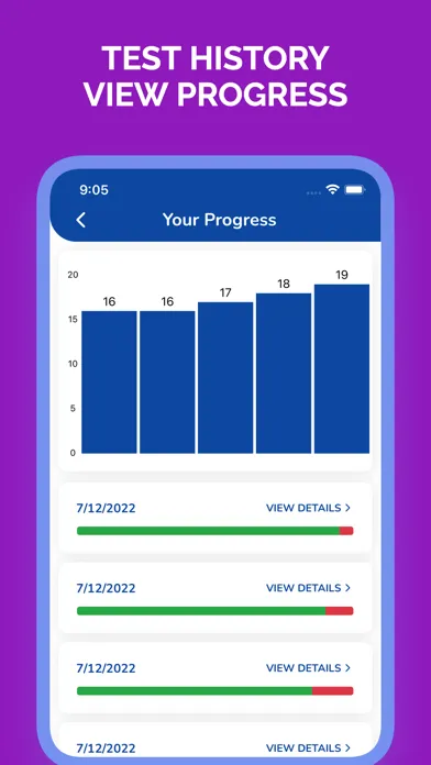 Illinois Permit Test Practice Screenshots