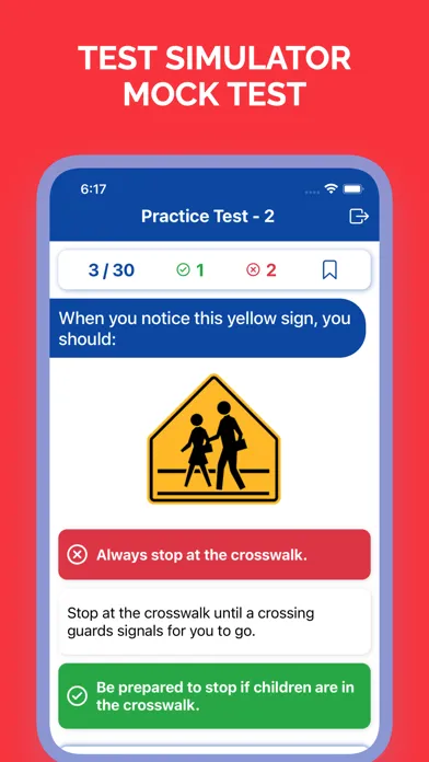 SC DMV Permit Test Prep Screenshots