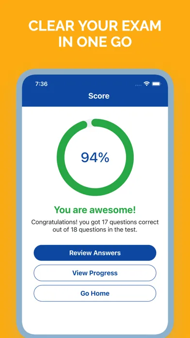 SC DMV Permit Test Prep Screenshots