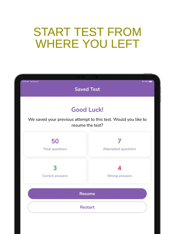 تصاویر Virginia VA CDL Permit Test iPad 