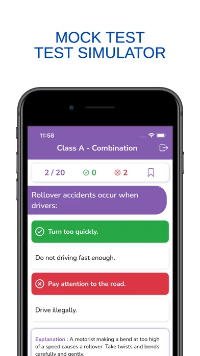 تصاویر Wisconsin WI CDL Permit Test