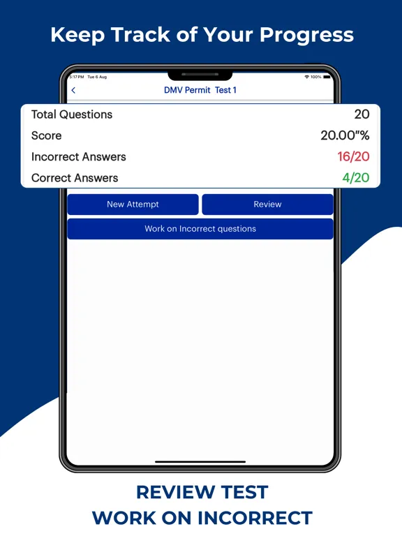 Colorado DMV Permit Practice iPad  스크린샷