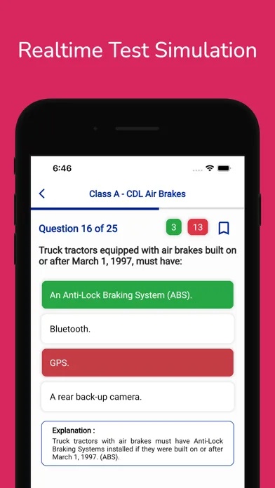 Delaware CDL Permit Practice سکرین شاٹس