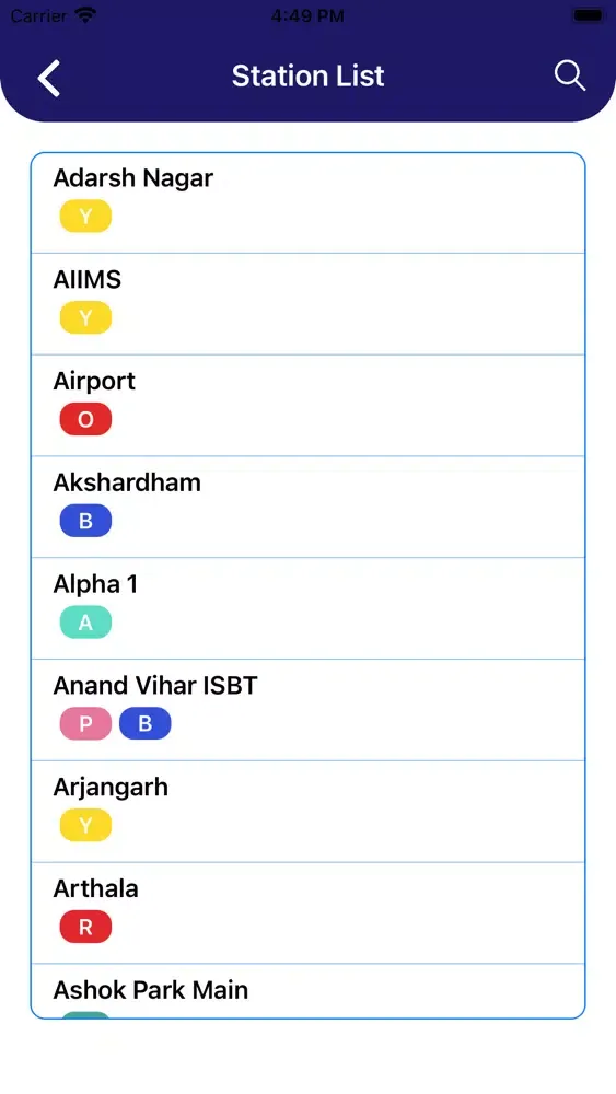 Delhi Metro Map and Routes Pro سکرین شاٹس