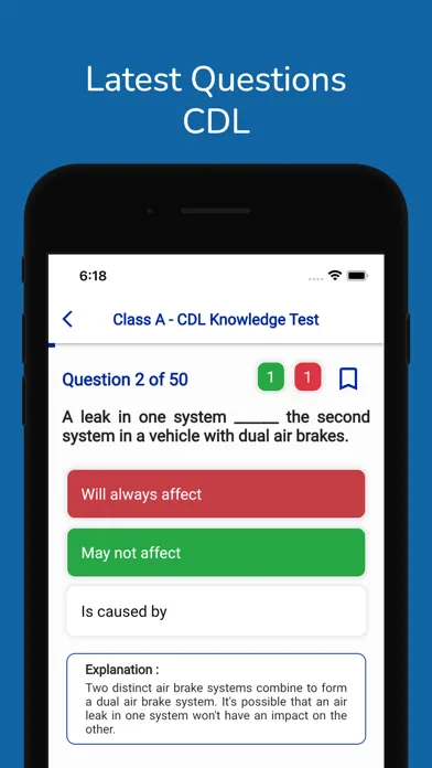 New Hampshire CDL Permit Test Ekran Görüntüleri