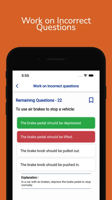 New Hampshire CDL Permit Test Ekran Görüntüleri