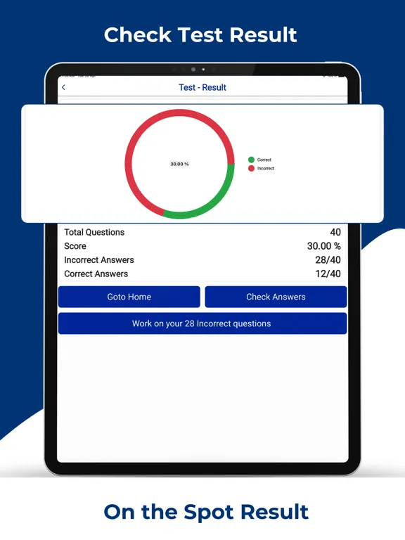 Zrzuty ekranu Hawaii DMV Permit Practice iPad 