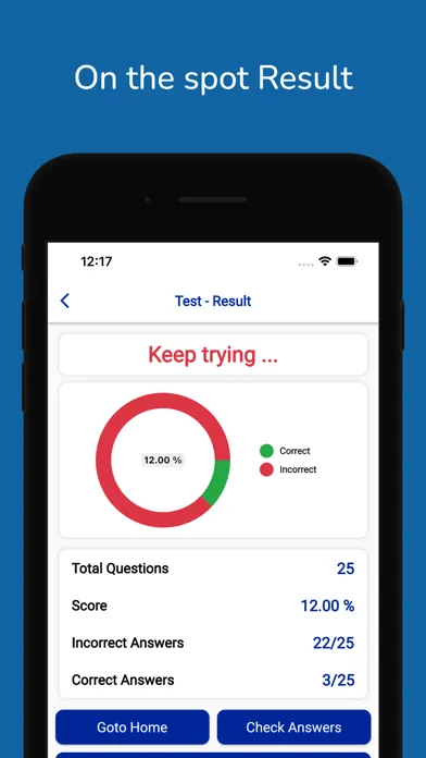 Screenshot di Idaho CDL Permit Practice