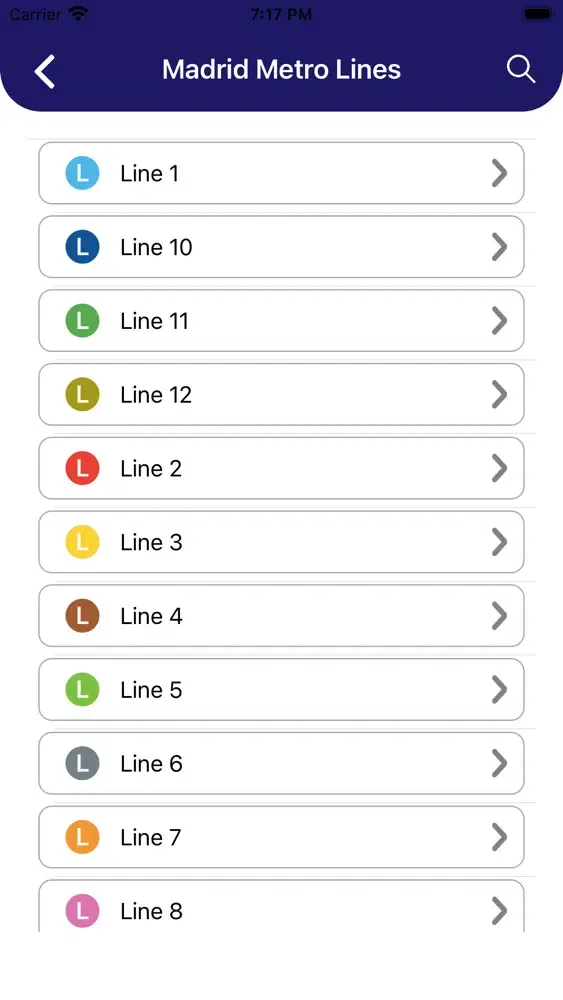 Madrid Metro Map and Route Pro سکرین شاٹس