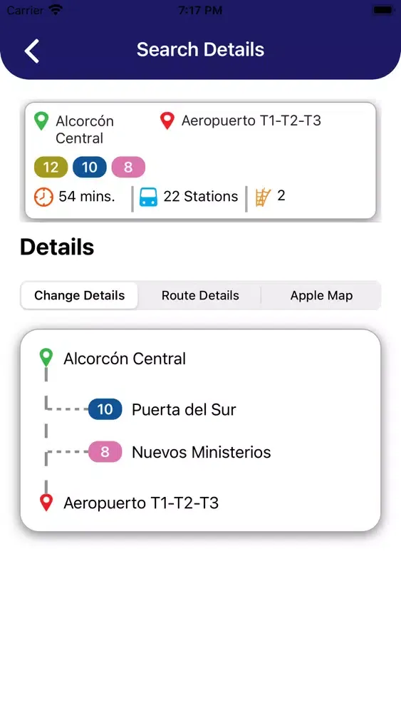 Madrid Metro Map and Route Pro سکرین شاٹس