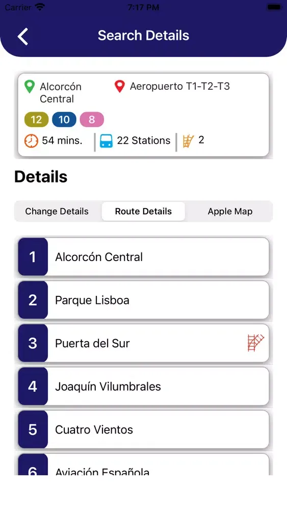 Madrid Metro Map and Route Pro سکرین شاٹس