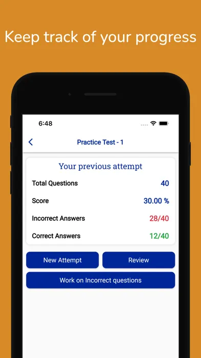 Ohio BMV Permit Practice Prep स्क्रीनशॉट