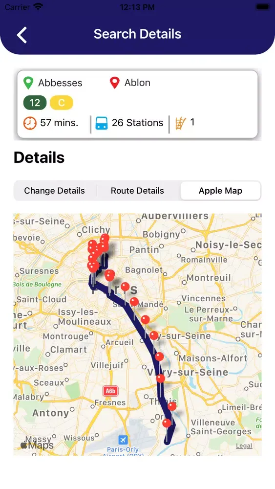Скриншоты Paris Metro Routes and Map