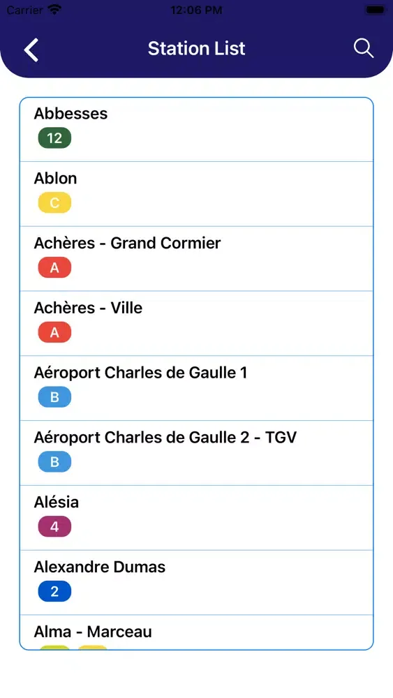 Capturas de tela do Paris Metro Routes and Map Pro
