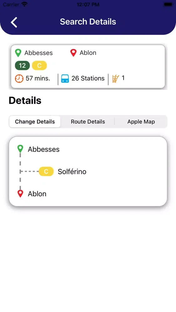 Capturas de tela do Paris Metro Routes and Map Pro