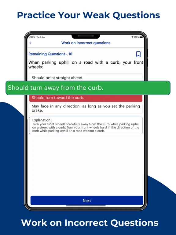 Rhode Island DMV RI Permit iPad  स्क्रीनशॉट