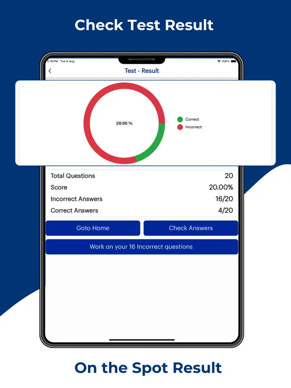 Rhode Island DMV RI Permit iPad  स्क्रीनशॉट