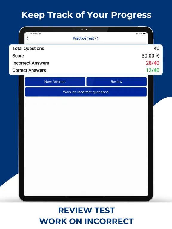 Скриншоты Tennessee DMV Permit Practice iPad 