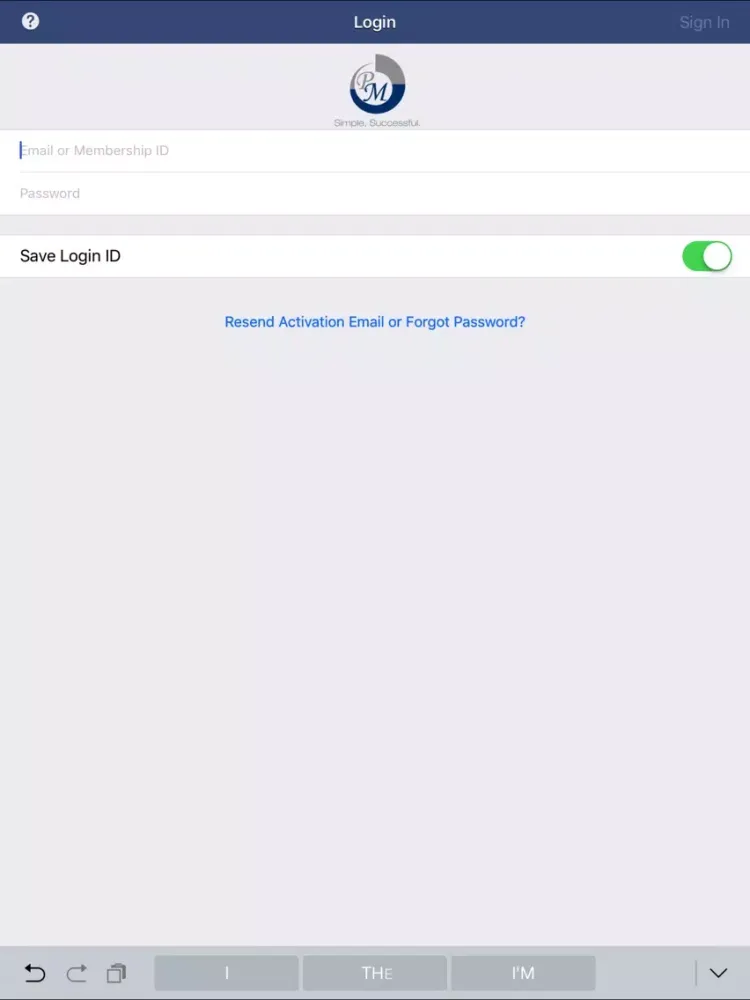 PM Pay Portal iPad  স্ক্রিনশট