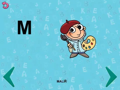 Capturas de tela do Abeceda pro děti iPad