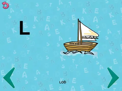 Capturas de tela do Abeceda pro děti iPad