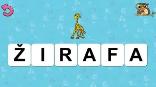 Capturas de tela do Abeceda pro děti