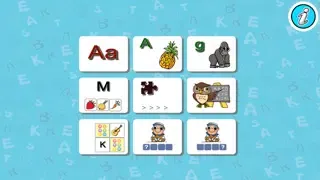 Capturas de tela do Abeceda pro děti