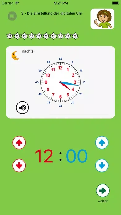 Die Uhr & Uhrzeit lernen VPP 스크린샷
