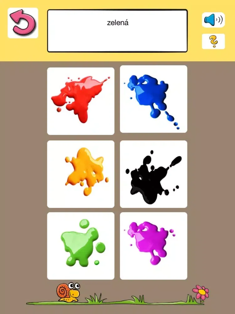 Screenshot di Výukové kartičky, plná verze iPad 