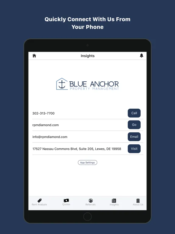 Скриншоты Blue Anchor-Realtors iPad 
