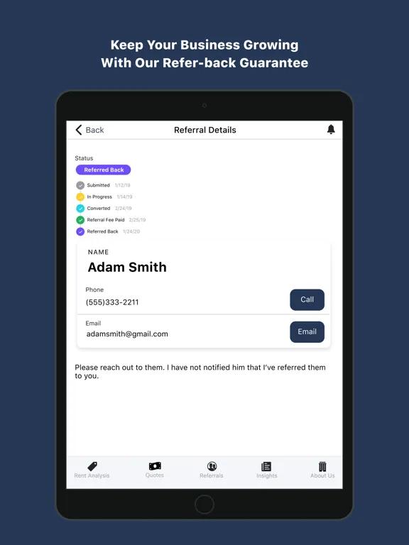 Скриншоты Blue Anchor-Realtors iPad 