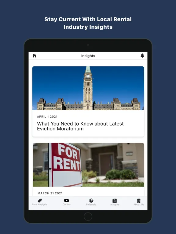 Скриншоты Blue Anchor-Realtors iPad 