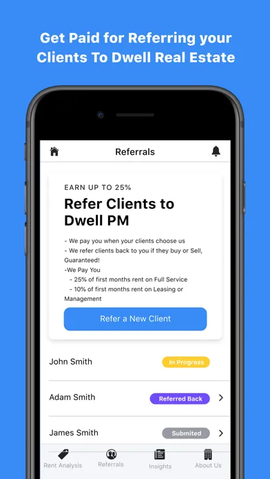 Capturas de pantalla de Dwell PM for Realtors