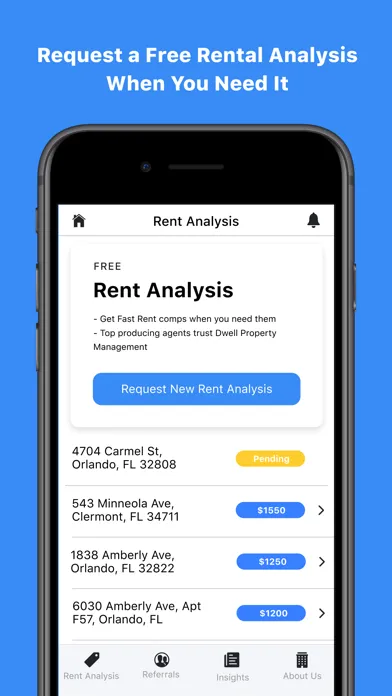 Capturas de pantalla de Dwell PM for Realtors