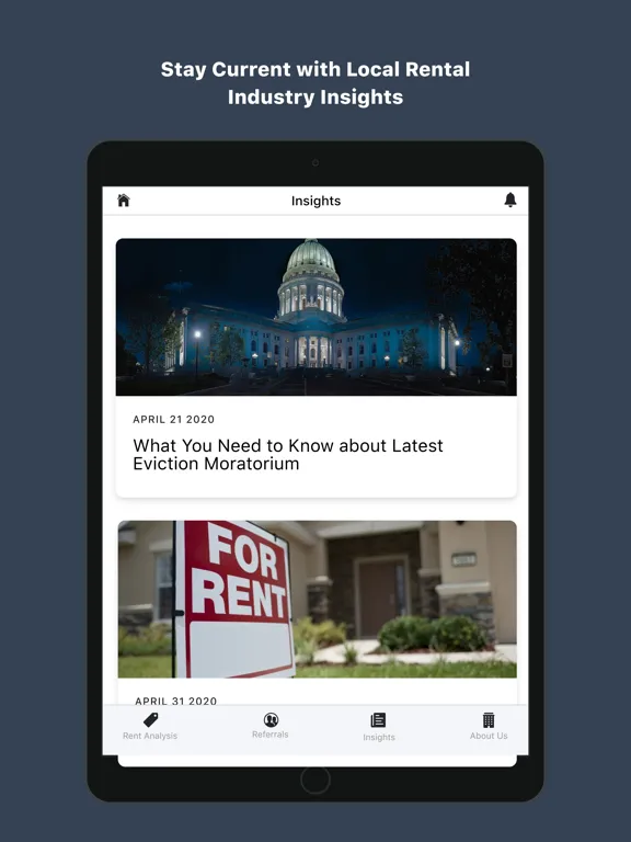 Captures d'écran de RentPros for Realtors iPad 