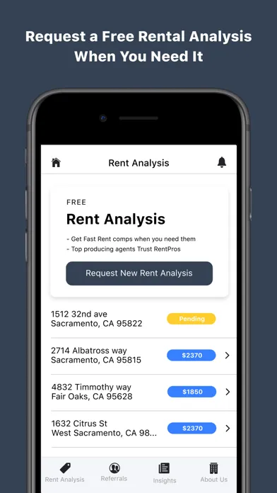 Captures d'écran de RentPros for Realtors