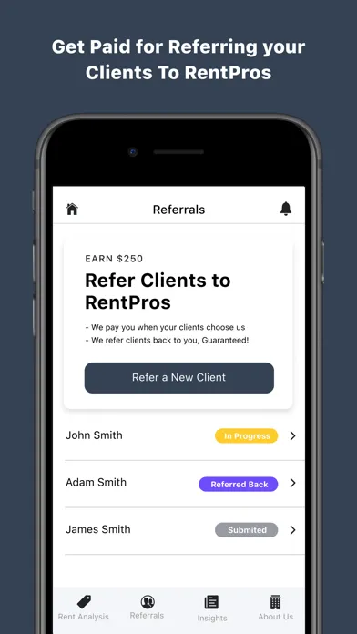 Captures d'écran de RentPros for Realtors