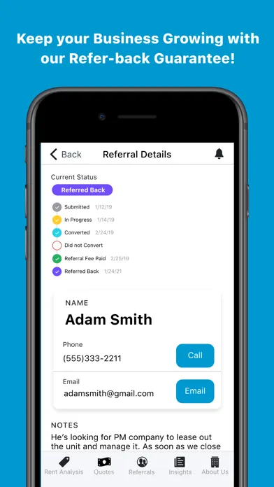 Zrzuty ekranu RPM Diamond ReferApp