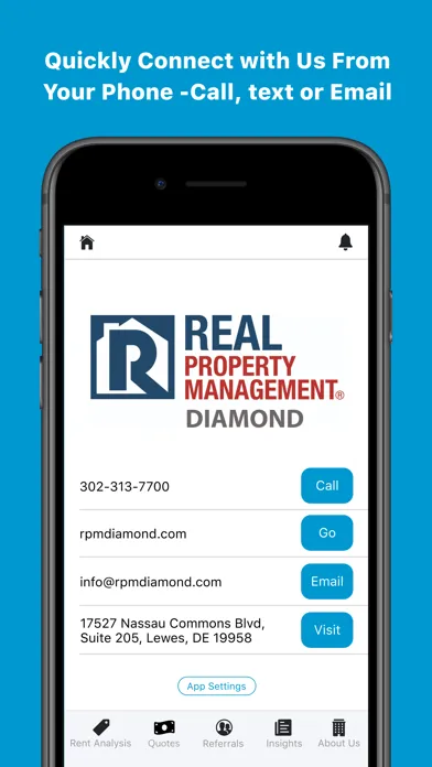 Zrzuty ekranu RPM Diamond ReferApp