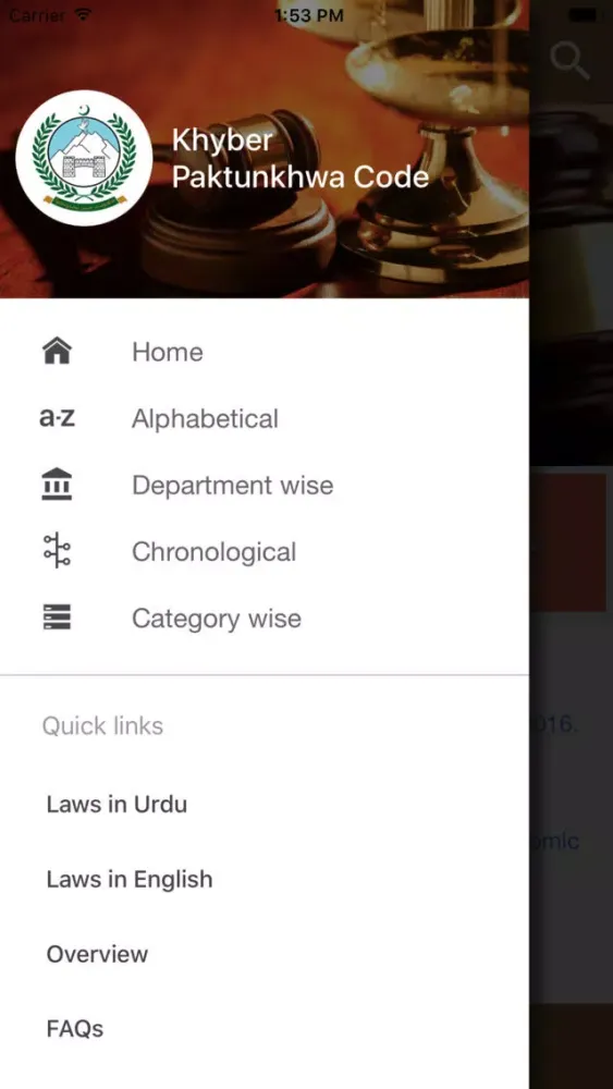Screenshot di KP CODE