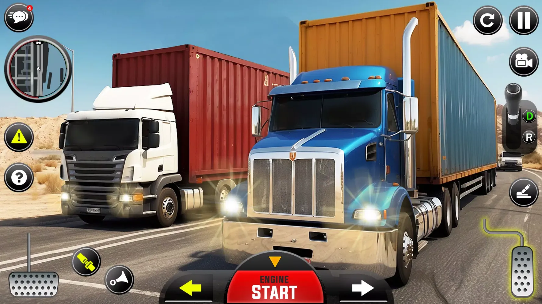 US Truck Simulator Games 3D 스크린샷