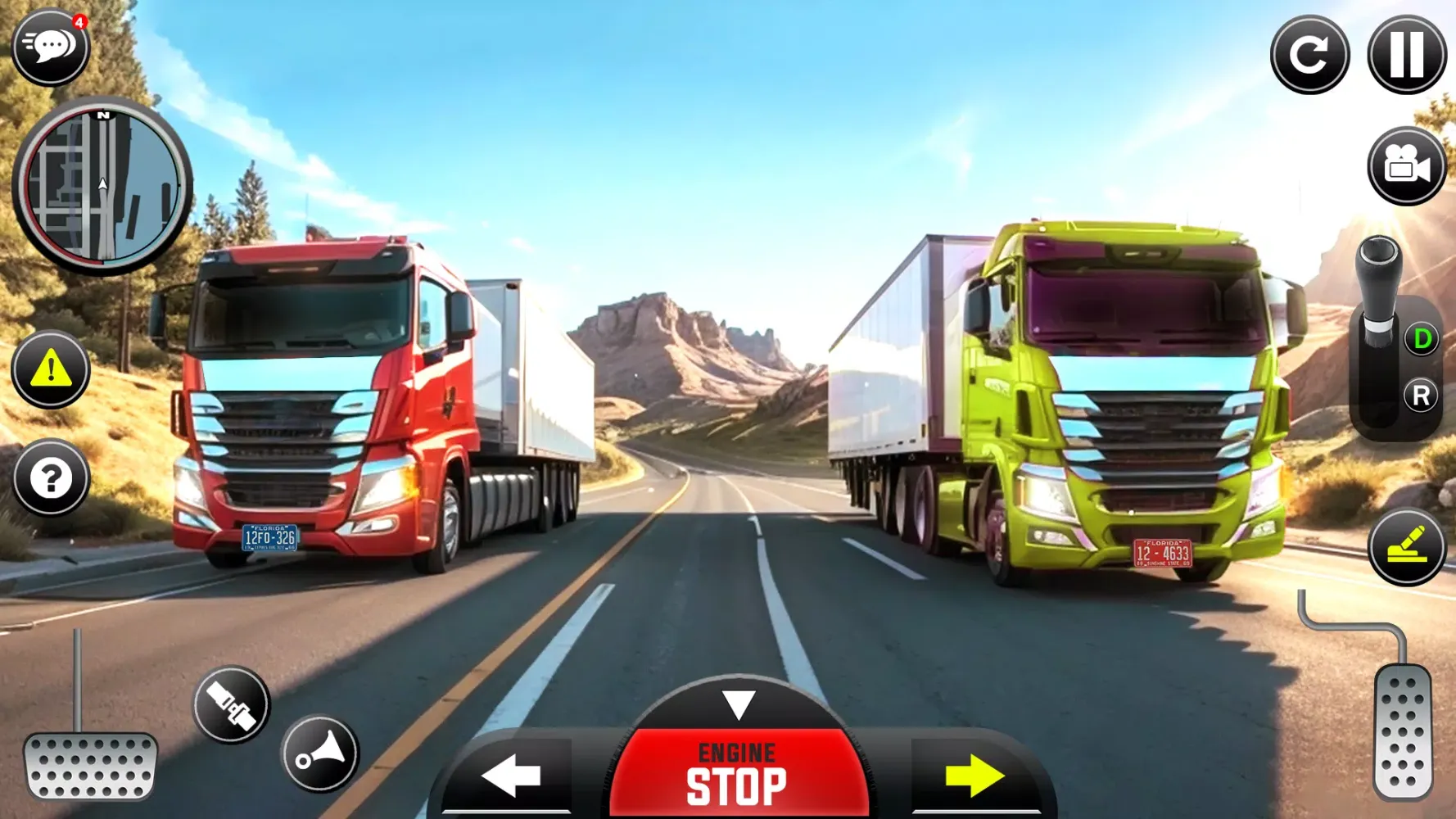 US Truck Simulator Games 3D 스크린샷
