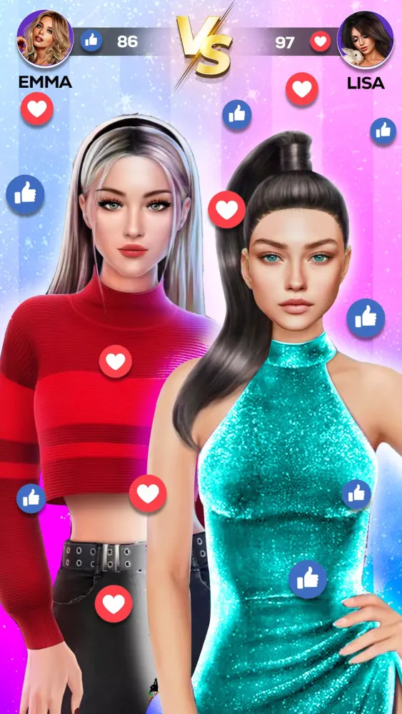 Fashion Dress Up Games: Makeup Screenshots