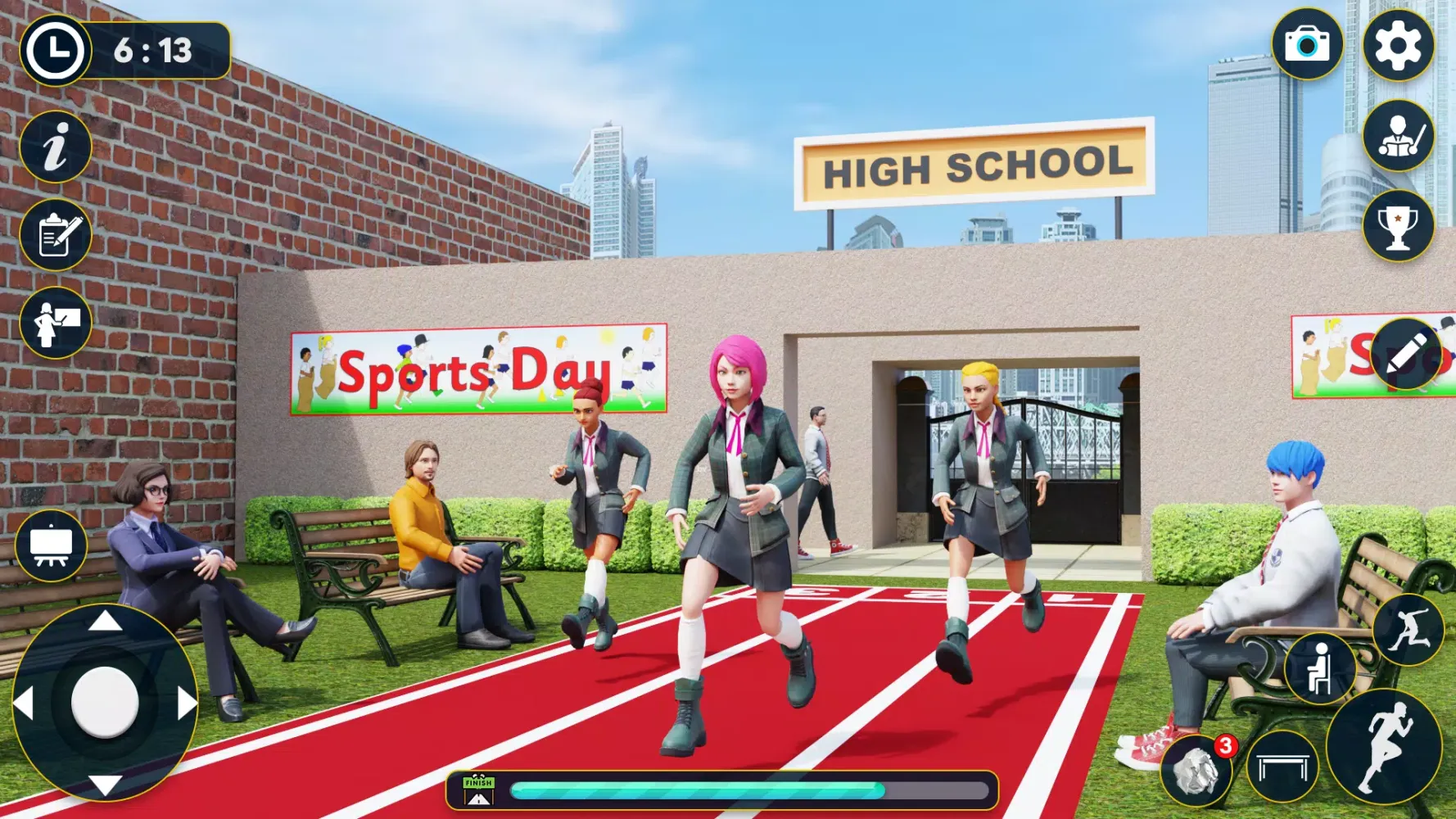 High School Games: School Life Ekran Görüntüleri