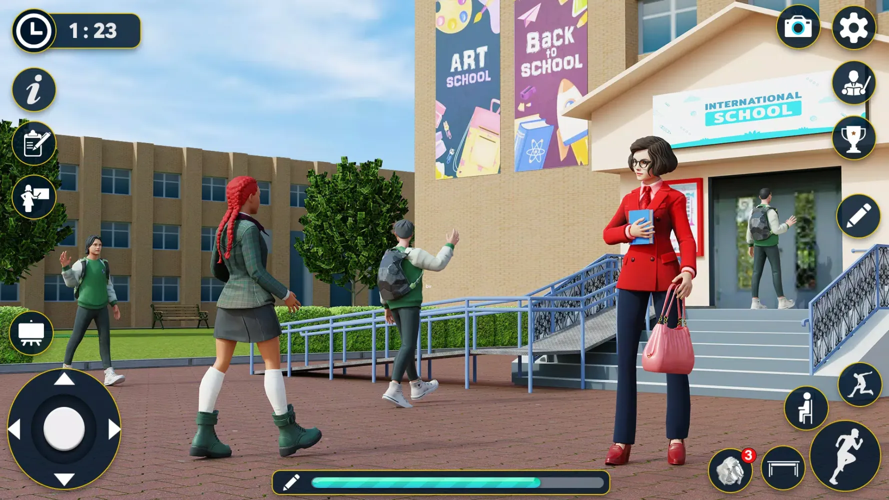 High School Games: School Life Ekran Görüntüleri