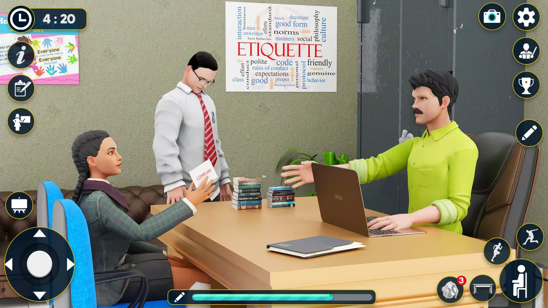 High School Games: School Life Ekran Görüntüleri