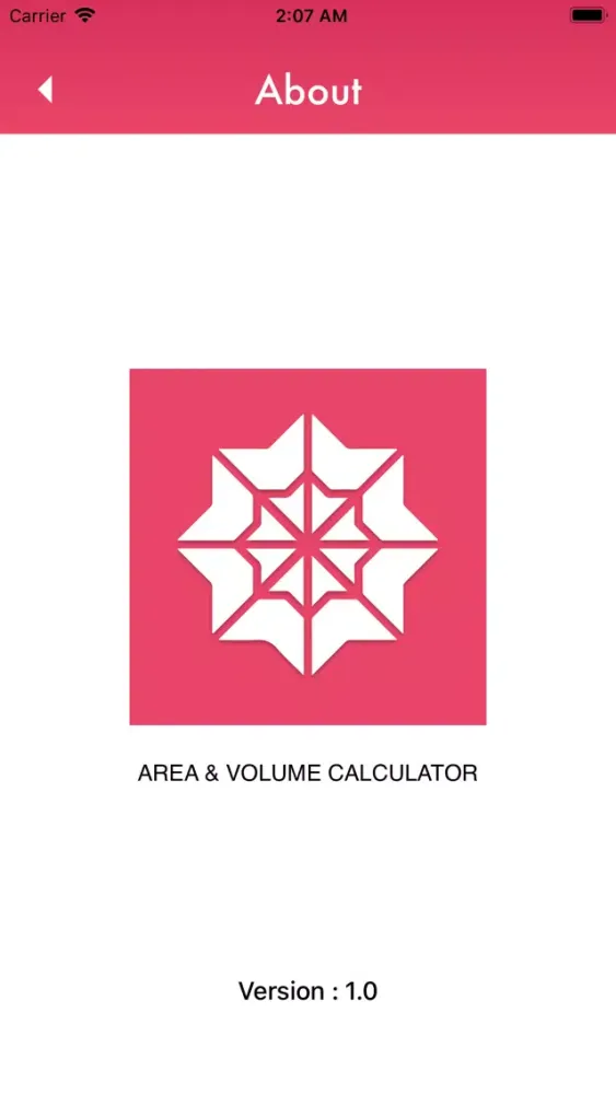 AREA - VOLUME CALCULATOR Screenshots